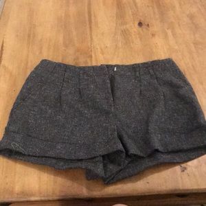 Gray business style shorts